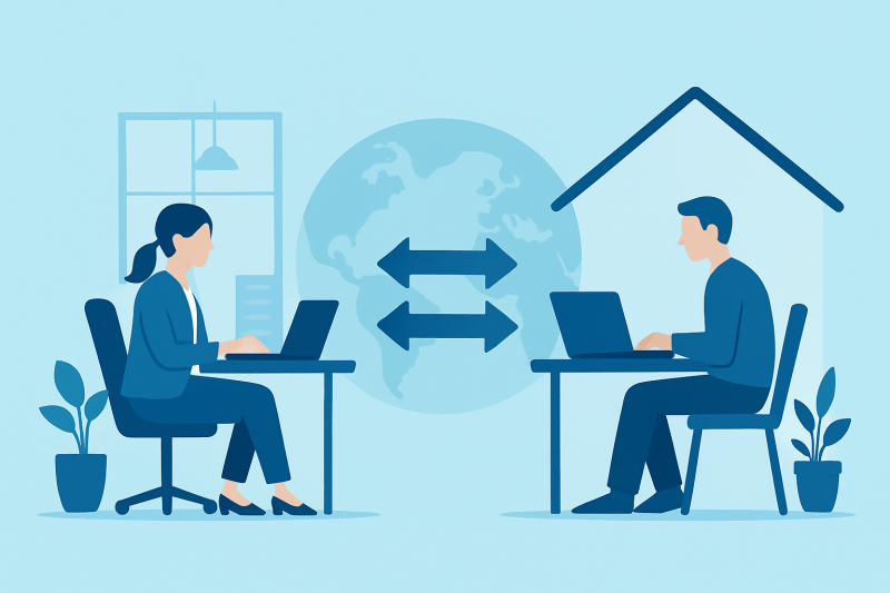 What Is Hybrid Work? Why Companies Are Switching to This Model in 2025